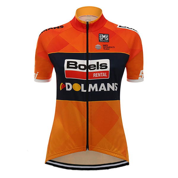 2017 Maglia Donne Damen Boels Dolmans arancione - Clicca l'immagine per chiudere